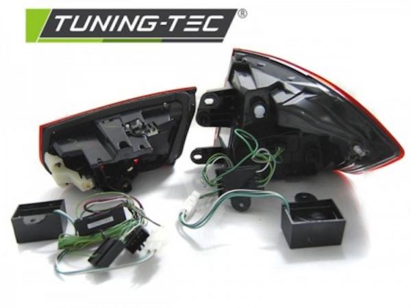 LED Lightbar Rückleuchten passend für BMW F30 Limo Bj. 11-15 Rot/Smoke