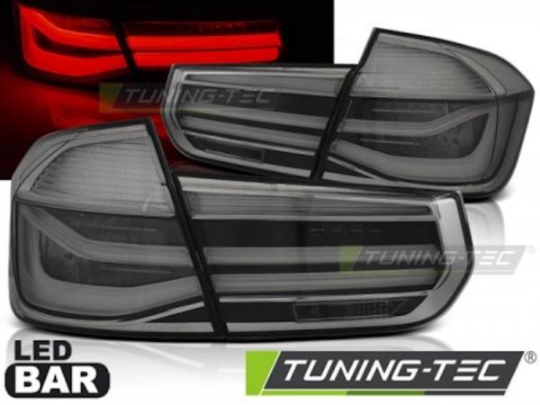 LED Lightbar Rückleuchten passend für BMW F30 Limo Bj. 11-15 Smoke
