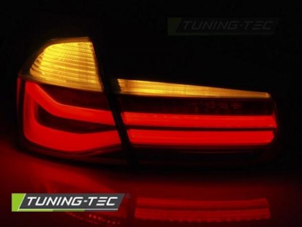 LED Lightbar Rückleuchten passend für BMW F30 Limo Bj. 11-15 Smoke