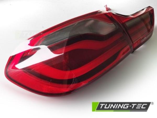 Voll LED Lightbar Rückleuchten passend für BMW F32 F33 F82 Bj. 2013-2016 Rot/Smoke
