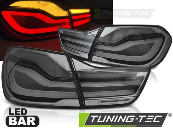 Voll LED Lightbar Rückleuchten passend für BMW F32 F33 F82 Bj. 2013-2016 Smoke
