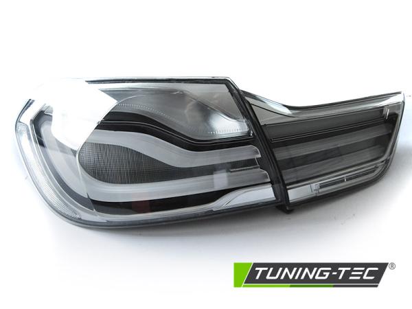 Voll LED Lightbar Rückleuchten passend für BMW F32 F33 F82 Bj. 2013-2016 Smoke
