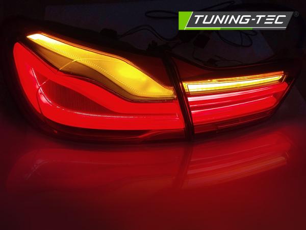 Voll LED Lightbar Rückleuchten passend für BMW F32 F33 F82 Bj. 2013-2016 Smoke