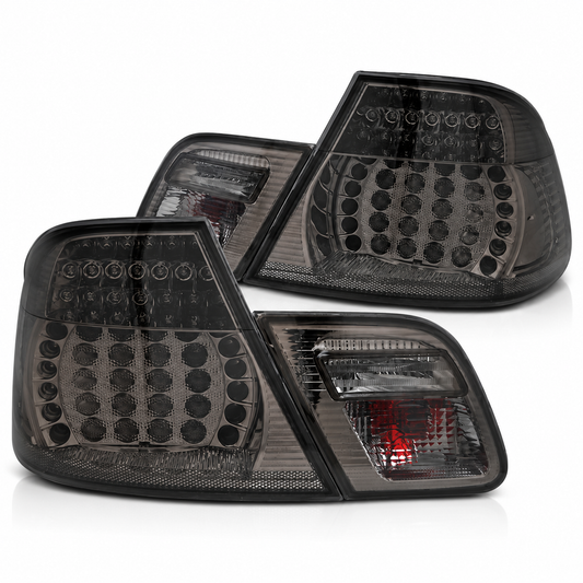 LED Rückleuchten passend für BMW E46 04/1999–03/2003 Coupé Smoke dynamisch