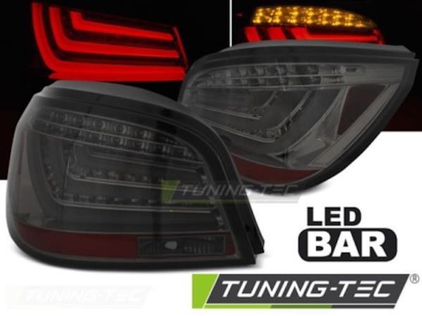 LED Lightbar Rückleuchten passend für BMW E60 LCI Limo Bj. 07-10 Smoke