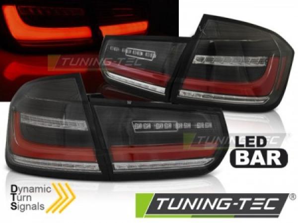 Voll LED Rückleuchten passend für BMW F30 Limo Bj. 11-19 Schwarz dynamischer Blinker