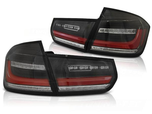 Voll LED Rückleuchten passend für BMW F30 Limo Bj. 11-19 Schwarz dynamischer Blinker