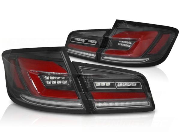 Voll LED Lightbar Rückleuchten passend für BMW F10 Limo Bj. 10-16 Schwarz