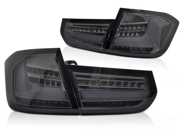 Voll LED Rückleuchten passend für BMW F30 Limo Bj. 11-15 Smoke dynamischer Blinker