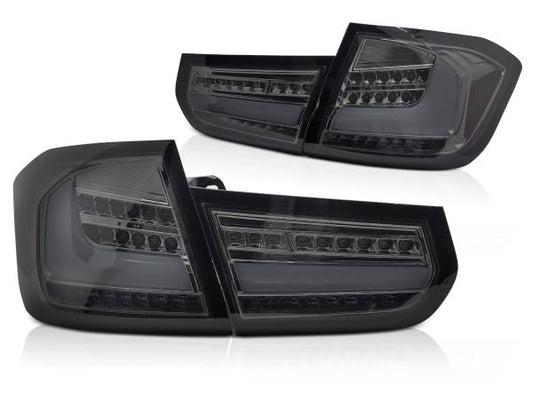 Voll LED Rückleuchten passend für BMW F30 Limo Bj. 11-15 Smoke dynamischer Blinker