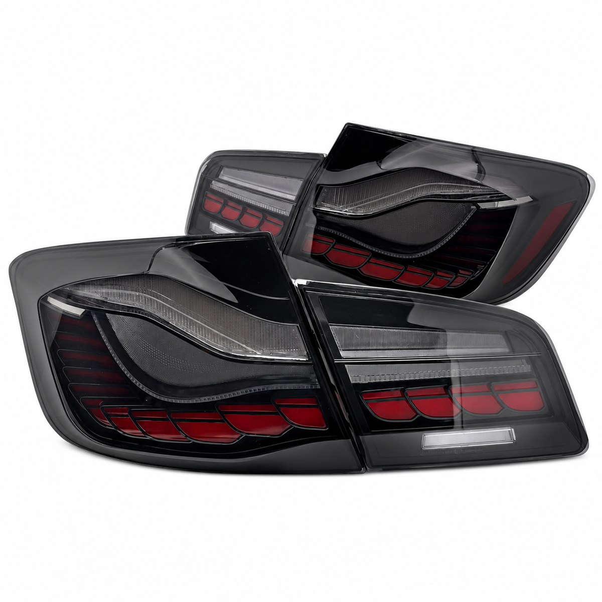 LED Rückleuchten passend für BMW F10 2010–2016 Smoke dynamisch