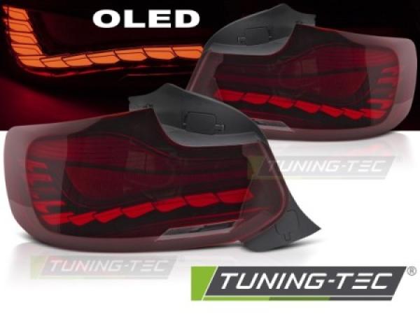 Voll LED Rückleuchten passend für BMW F22 F23 F87 Bj. 14-21 Rot in OLED Technik