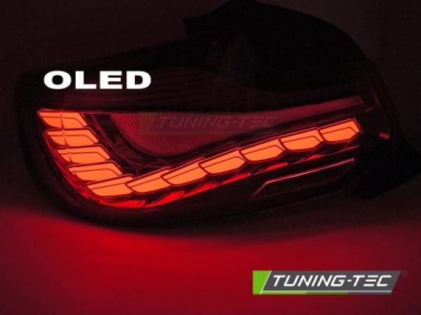Voll LED Rückleuchten passend für BMW F22 F23 F87 Bj. 14-21 Smoke in OLED Technik