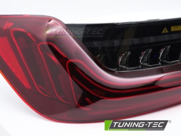 LaserLook VOLL LED Rückleuchten Set passend für BMW 3er G20 Lim. 19-22 kirschrot