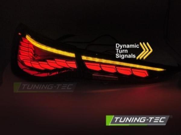 OLED VOLL LED Rückleuchten Set passend für BMW 4er G22/G23 Coupe/Cabrio 20+ kirschrot mit dyn. Blinker