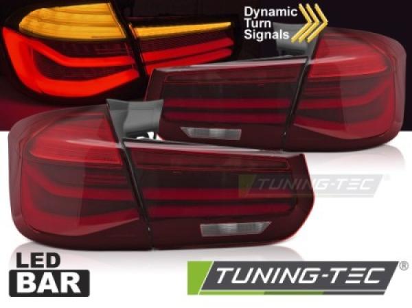 LED Lightbar Rückleuchten Set passend für BMW 3er F31 Touring 11-18 rot mit dynamische Blinker