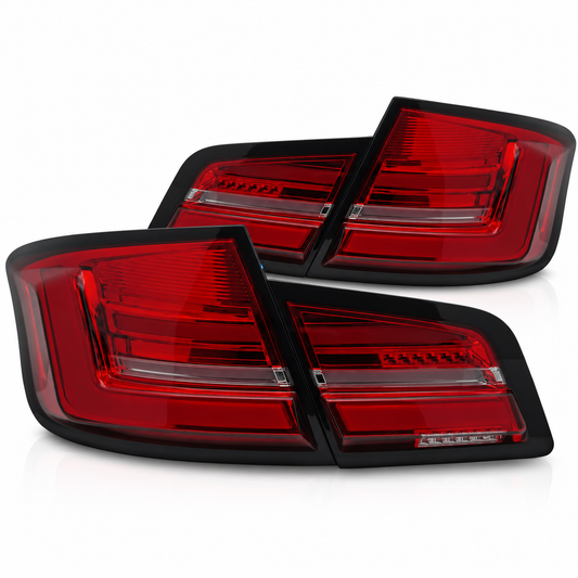 LED Rückleuchten passend für BMW F10 2010–2013 Rot/Smoke dynamisch