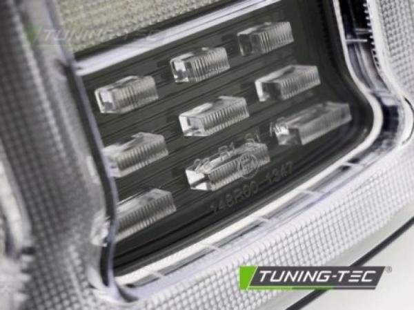 VOLL LED Upgrade Design Rückleuchten Set passend für Chrysler Jeep Wrangler YJ 91-96 / TJ 96-06 schwarz/weiß dynamisch