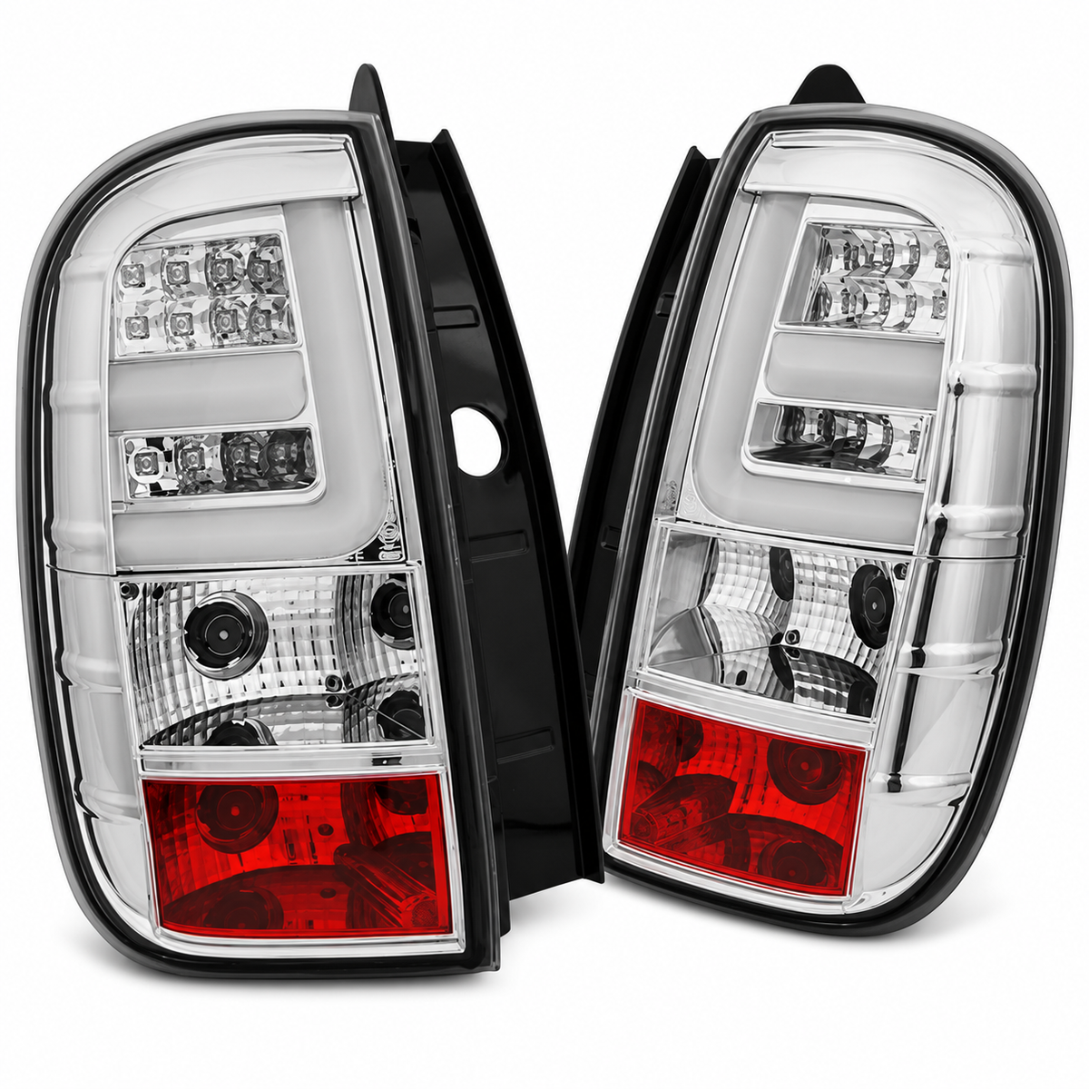 LED Rückleuchten passend für Dacia Duster ab 04/2010 Chrom