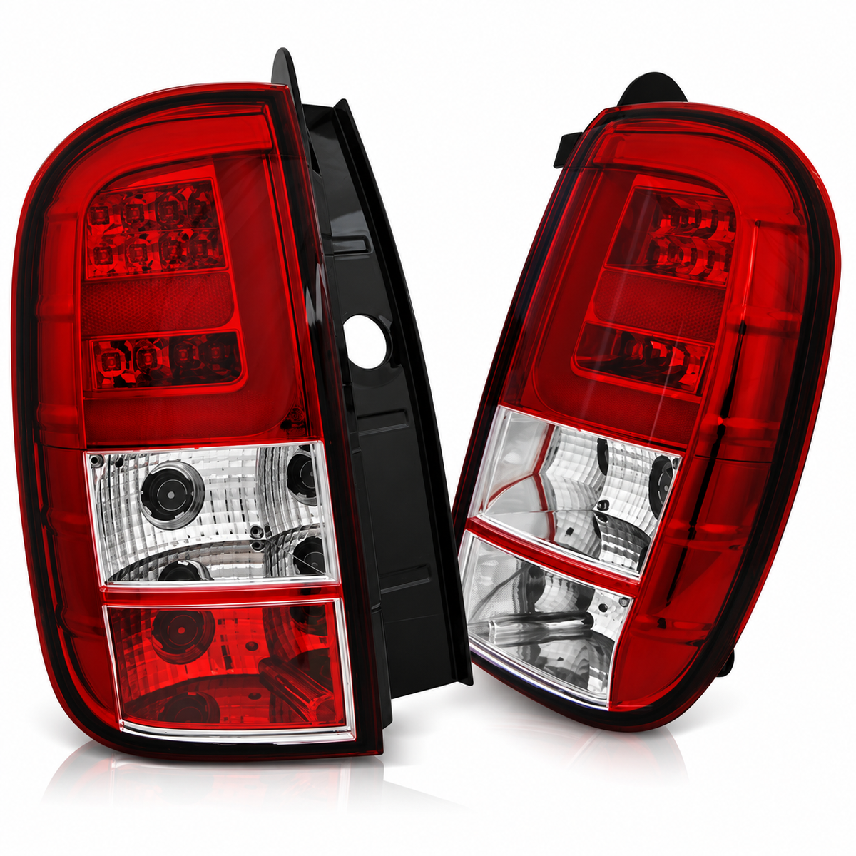 LED Rückleuchten passend für Dacia Duster ab 04/2010 Rot/Weiß