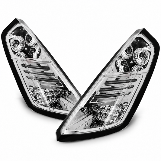 LED Rückleuchten passend für Fiat GRANDE PUNTO 09.05-09 Chrom