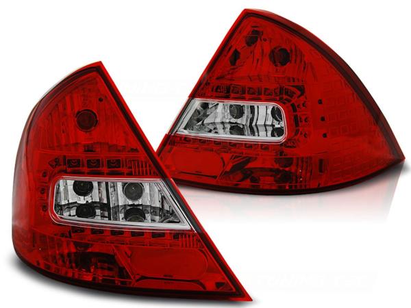 LED Rückleuchten passend für Ford Mondeo MK3 Bj. 00-07 Rot/Chrom