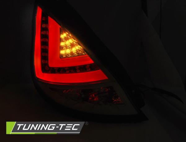 LED Lightbar Rückleuchten passend für Ford Fiesta MK7 Bj. 08-12 Smoke