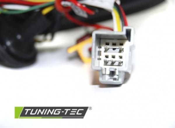 LED Lightbar Rückleuchten passend für Ford Fiesta MK7 Bj. 13-17 Chrom