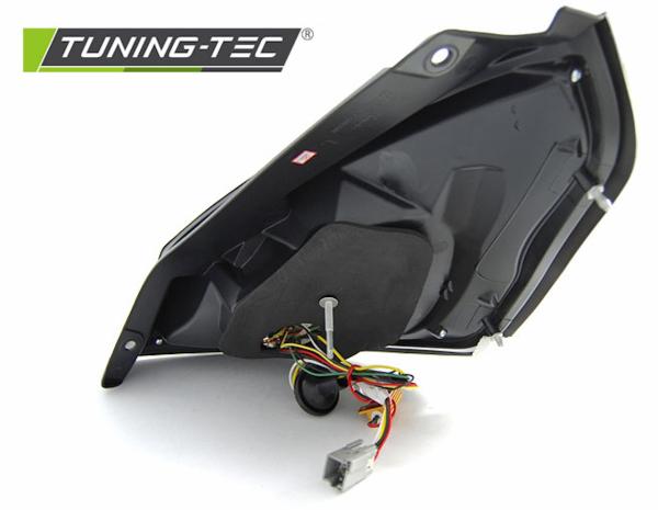 LED Lightbar Rückleuchten passend für Ford Fiesta MK7 Bj. 13-17 Smoke