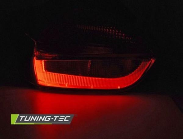 LED Lightbar Rückleuchten passend für Ford Focus MK3 Bj. 15-18 Rot/Smoke