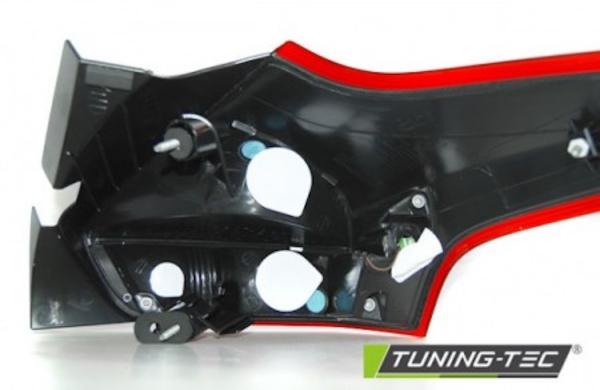 LED Lightbar Rückleuchten passend für Ford Focus MK3 Bj. 15-18 Rot/Smoke