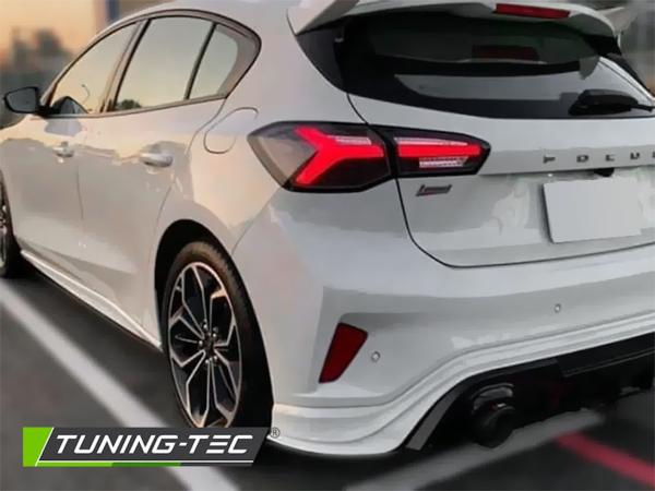 LED Lightbar Rückleuchten passend für Ford Focus MK4 Bj. 18-21 Smoke dynamischer Blinker