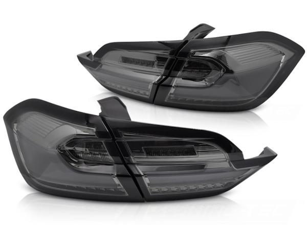 Voll LED Lightbar Rückleuchten passend für Ford Fiesta MK8 Bj. 17-21 Smoke
