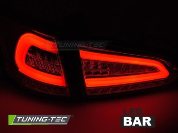 Voll LED Lightbar Rückleuchten passend für Ford Focus MK3 Turnier Bj. 11-18 Schwarz