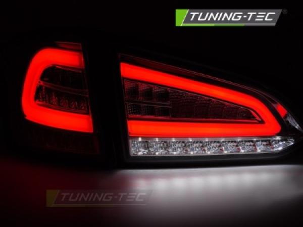 Voll LED Lightbar Rückleuchten passend für Ford Focus MK3 Turnier Bj. 11-18 Smoke