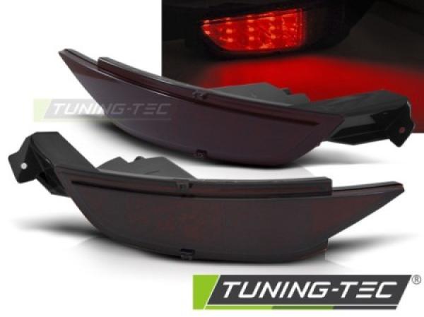 LED Nebelschlussleuchte passend für Ford Fiesta VI MK7 Bj. 08-17 Rot/Smoke