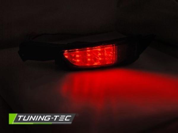 LED Nebelschlussleuchte passend für Ford Fiesta VI MK7 Bj. 08-17 Rot/Smoke