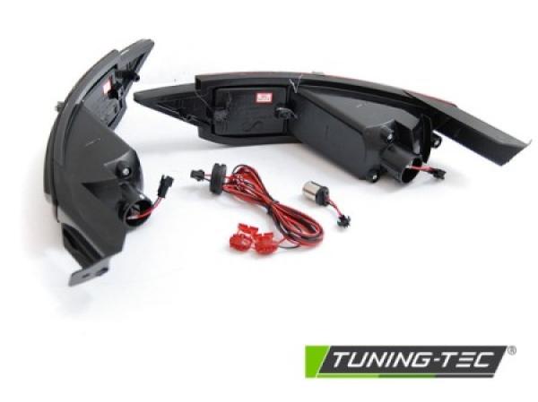 LED Nebelschlussleuchte passend für Ford Fiesta VI MK7 Bj. 08-17 Rot/Smoke