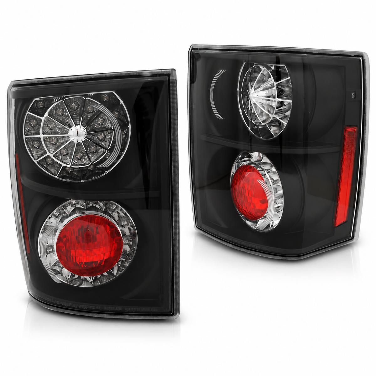 LED Rückleuchten passend für Land Rover RANGE ROVER III 2002–2012 Schwarz