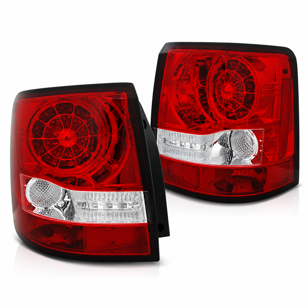 LED Rückleuchten passend für Land Rover RANGE ROVER SPORT 2005–2009 Rot/Weiß