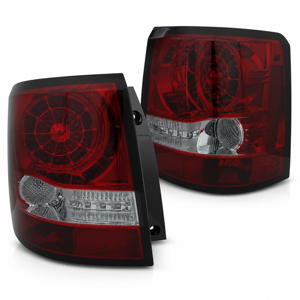 LED Rückleuchten passend für Land Rover RANGE ROVER SPORT 2005–2009 Rot/Smoke