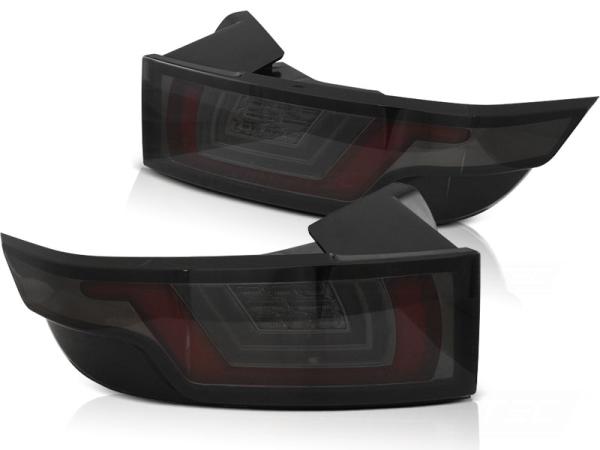 LED Lightbar Rückleuchten für Land Rover passend für Range Rover Evoque Bj. 11-18 Smoke