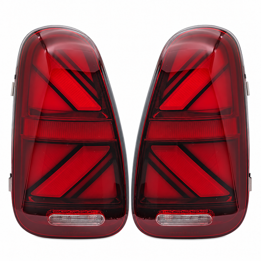 LED Rückleuchten passend für Mini Cooper R50 R52 R53 2001–2006 Rot dynamisch
