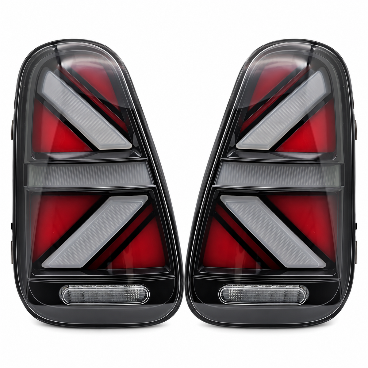LED Rückleuchten passend für Mini Cooper R50 R52 R53 2001–2006 Smoke dynamisch