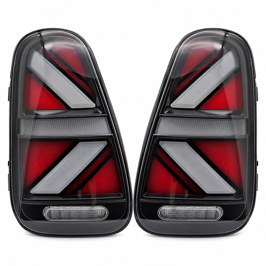 LED Rückleuchten passend für Mini Cooper R50 R52 R53 2001–2006 Smoke dynamisch
