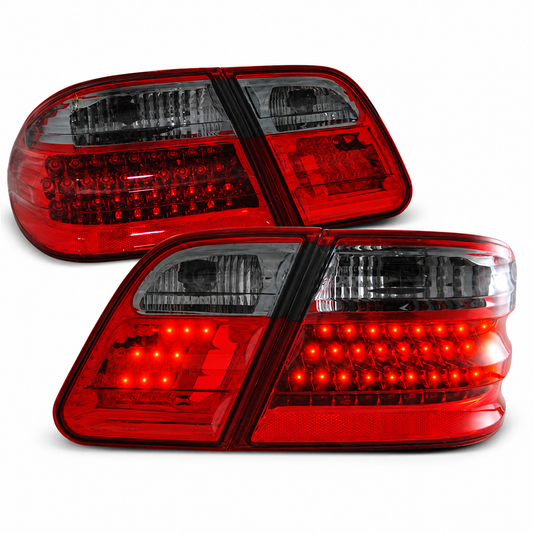 LED Rückleuchten passend für Mercedes-Benz W210 E-KLASA 95-03.02 Rot/Smoke