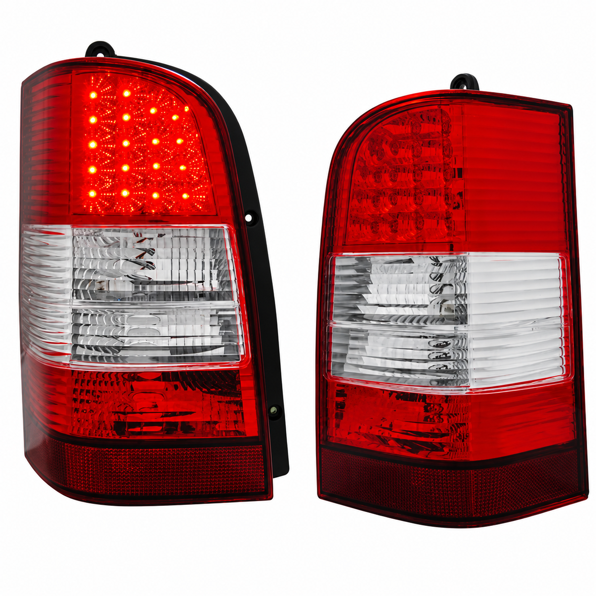 LED Rückleuchten passend für Mercedes-Benz VITO V-KLASA W638 1996–2003 Rot/Weiß