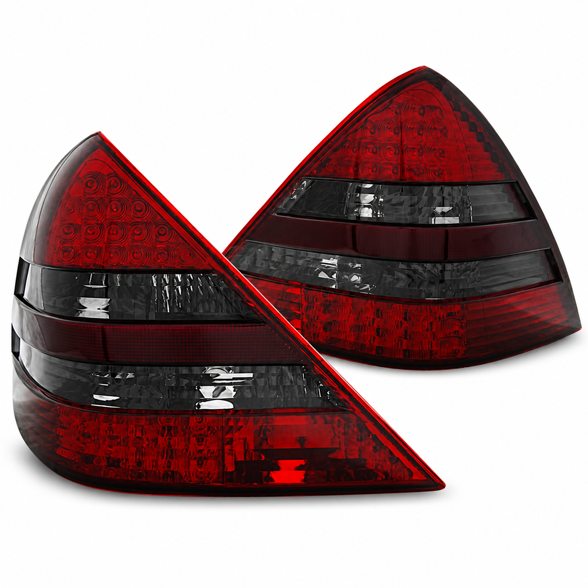 LED Rückleuchten passend für Mercedes-Benz R170 SLK 04.96-04 Rot/Smoke