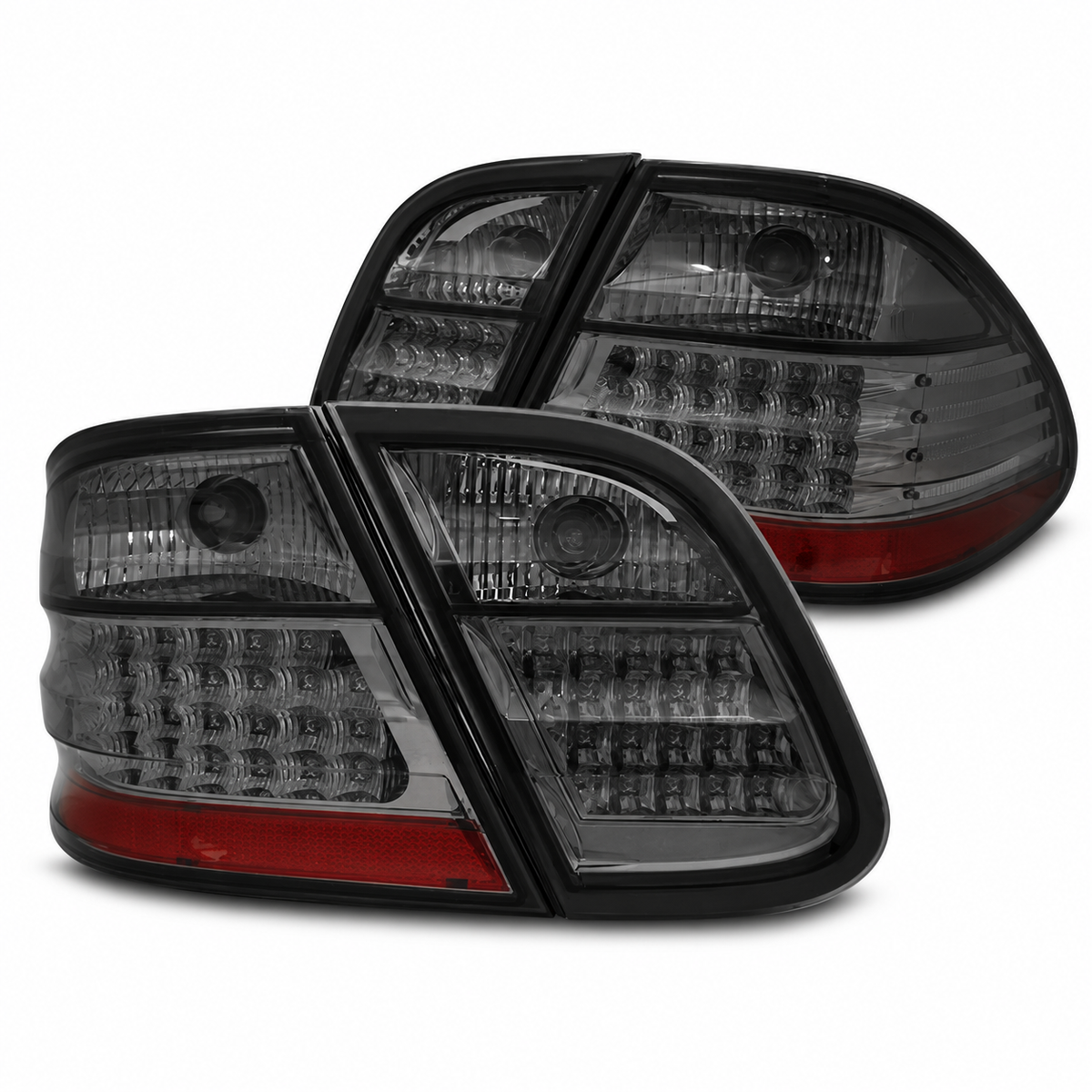 LED Rückleuchten passend für Mercedes-Benz W208 CLK 03/1997–04/2002 Smoke