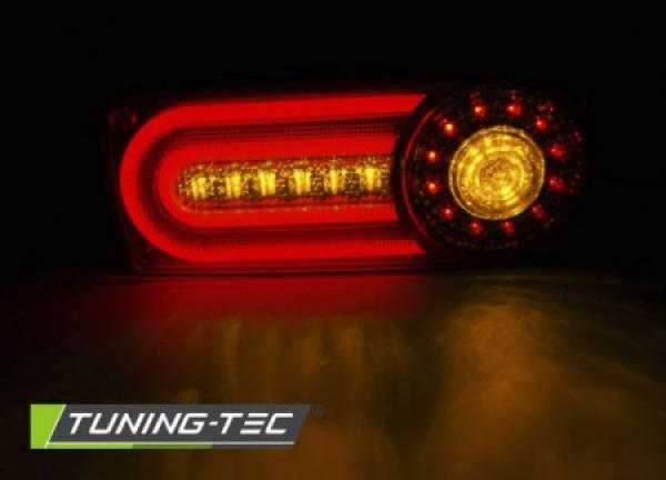LED Lightbar Rückleuchten passend für Mercedes G-Klasse W463 Bj. 90-12 Smoke